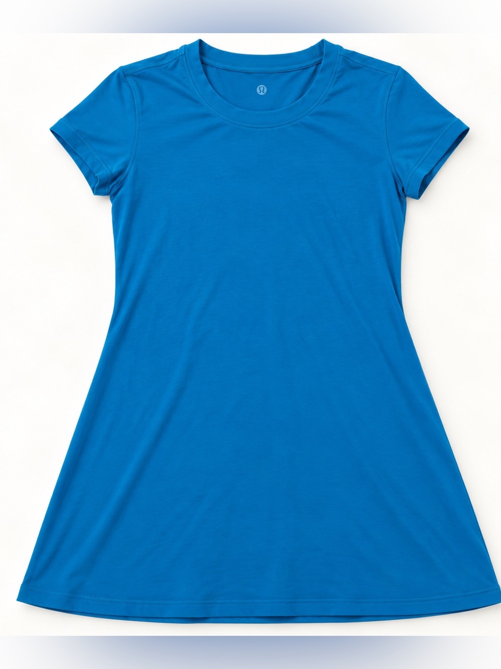 lululemon athletica Bright Blue Short Sleeve A-Line Tee